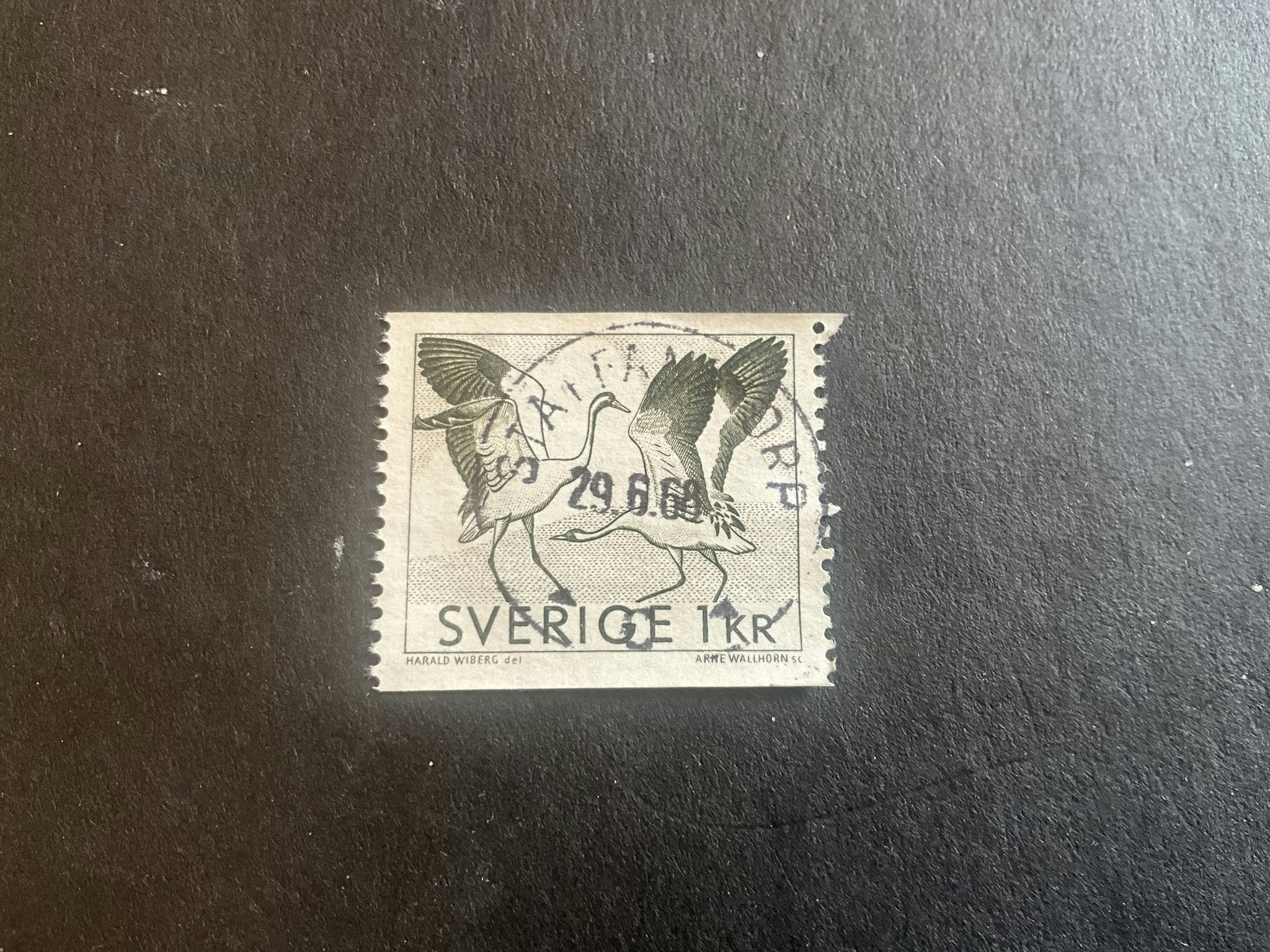 Trandans facit nr 621 prakt/lyxstämplat STAFFANSTORP