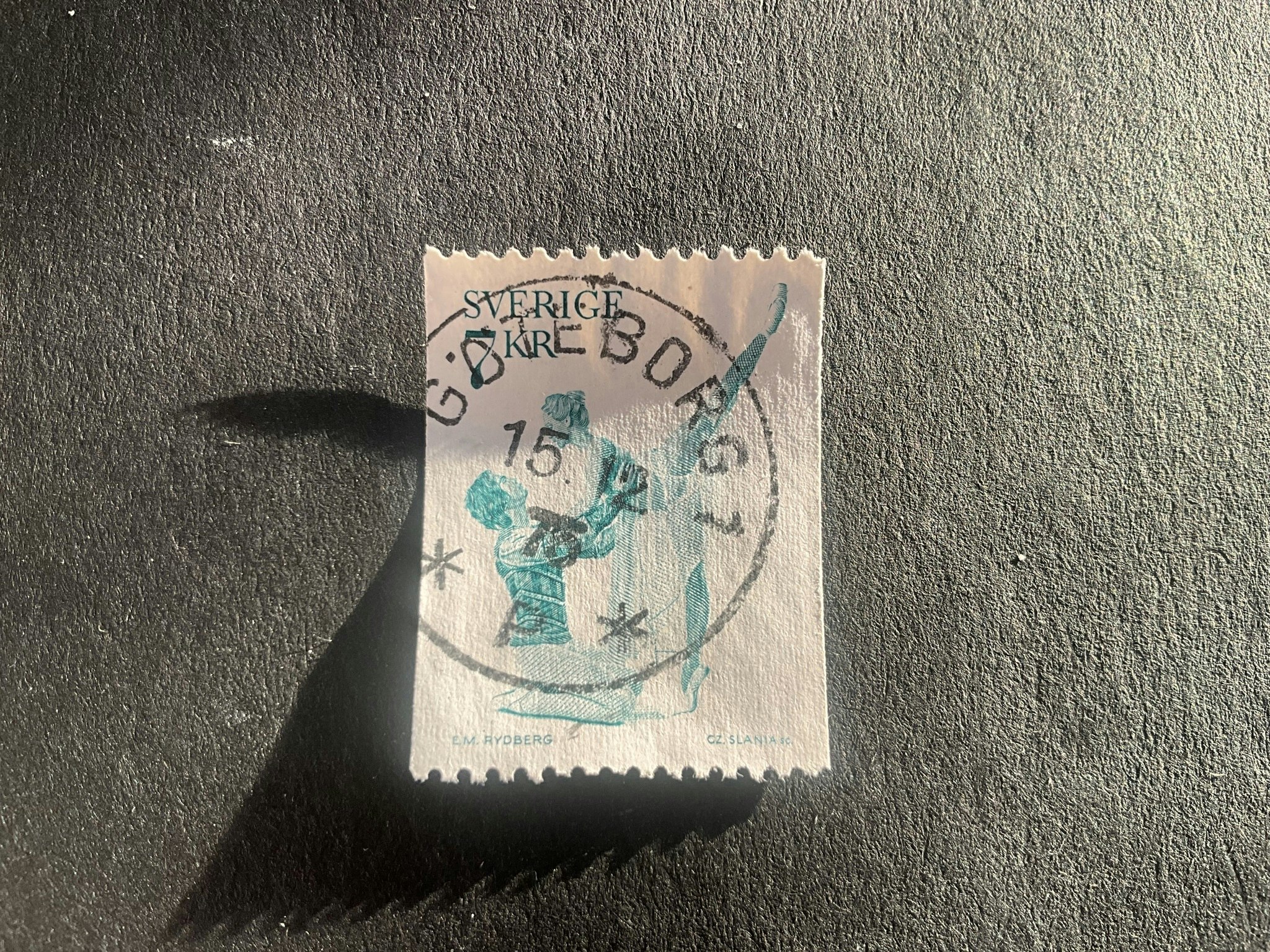 Balett facit nr 942 praktstämplat GÖTEBORG 1