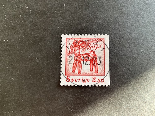 Inrikes julpost 1993 facit nr 1817 lyxstämplat MALMÖ 1