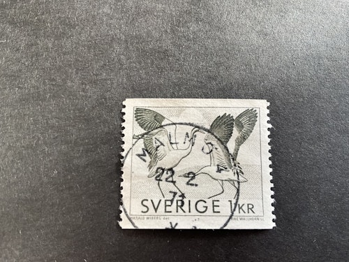 Trandans facit nr 621 praktstämplat MALMÖ 4