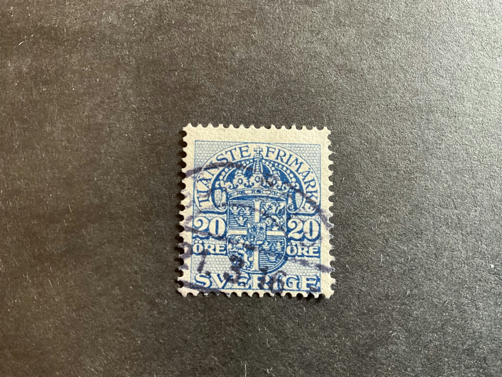 Tjänstefrimärke facit nr TJ 50 cx stämplat märke