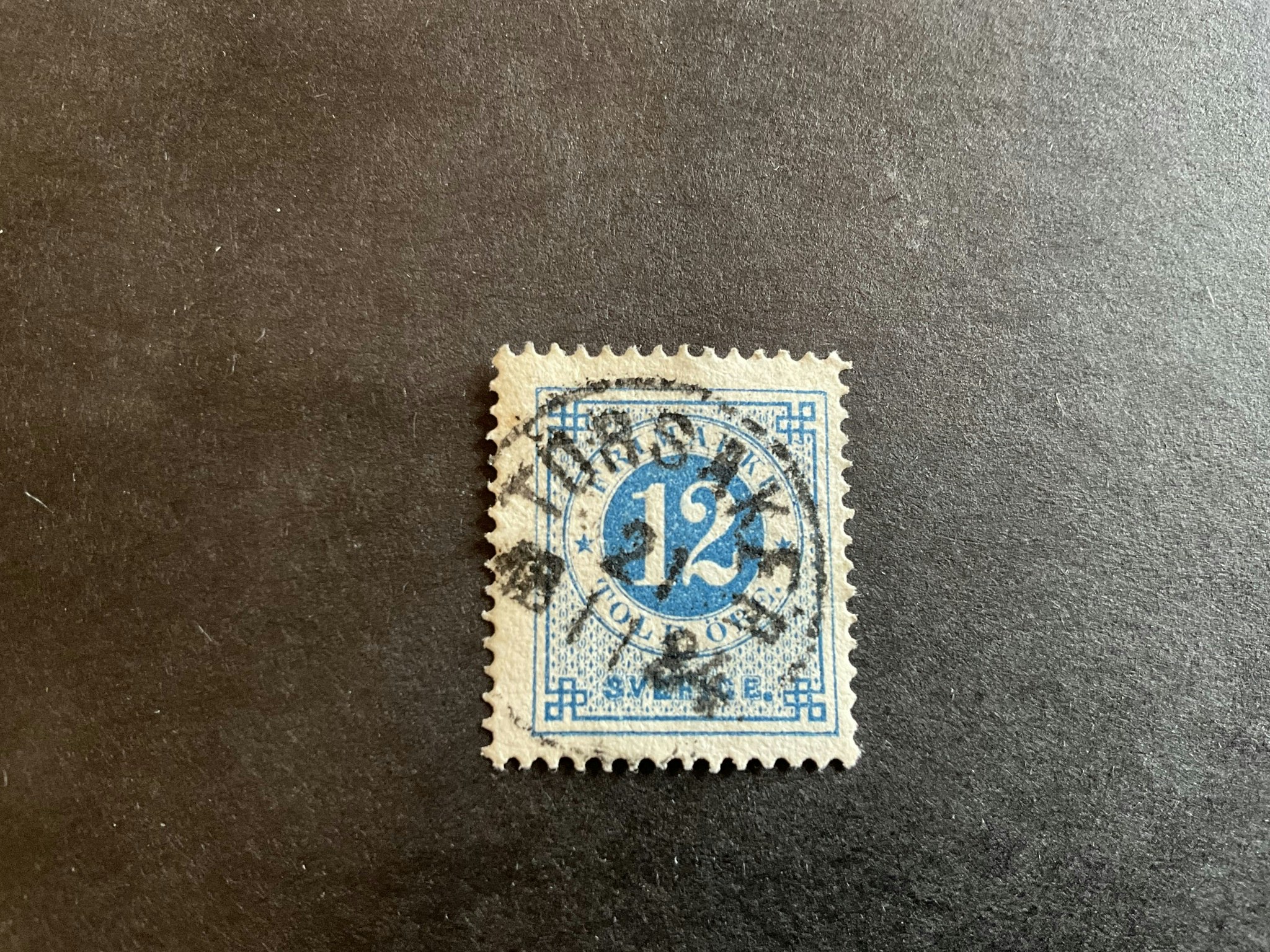 Ringtyp T 13 facit 32 praktstämplat TORSÅKER