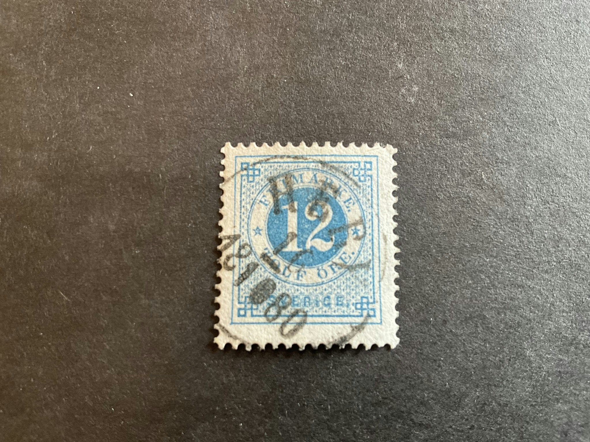 Ringtyp T 13 facit 32 praktstämplat HEBY