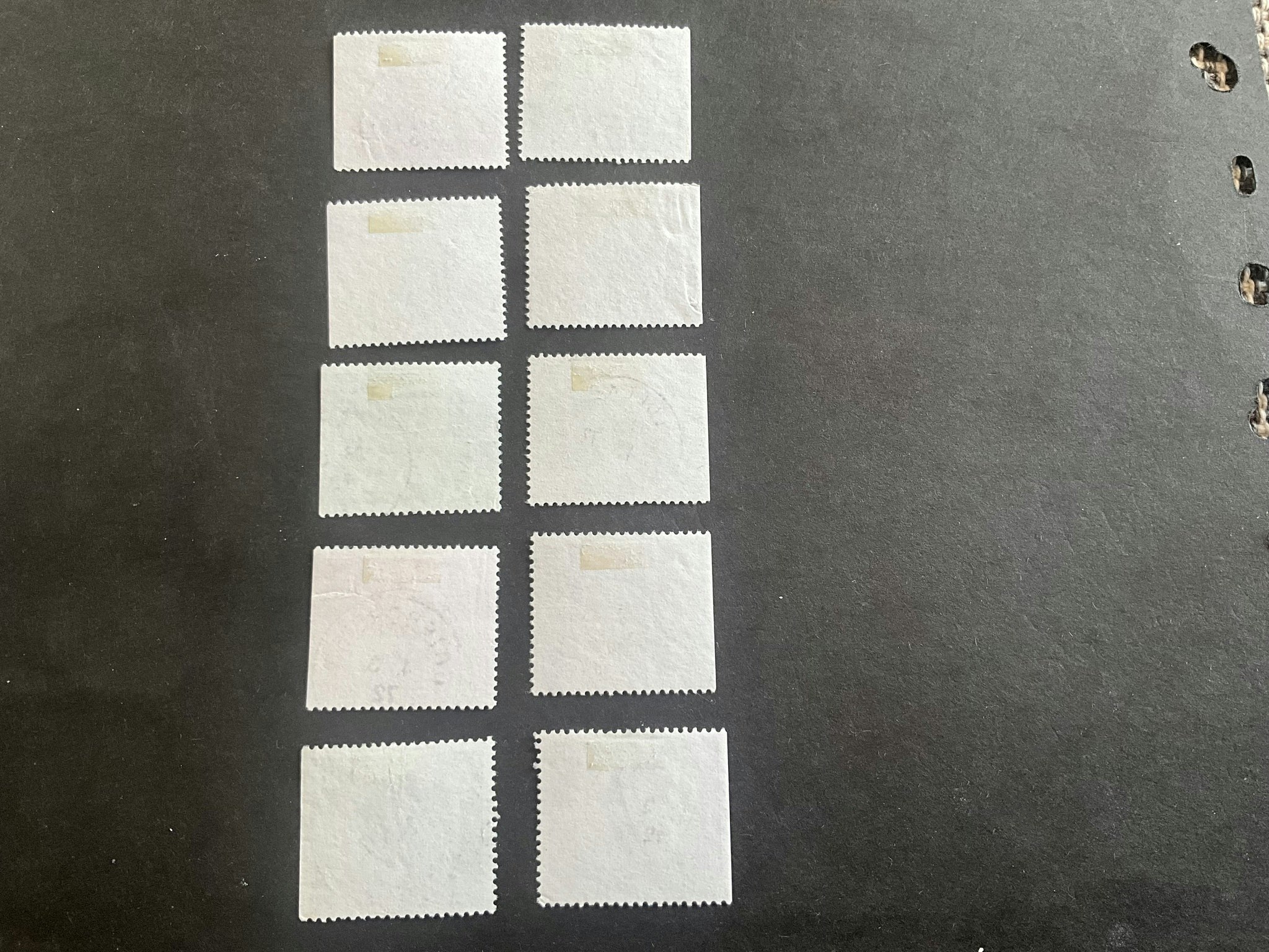 Idrottsflickor facit nr 754-758 B1 och B2 stämplad serie