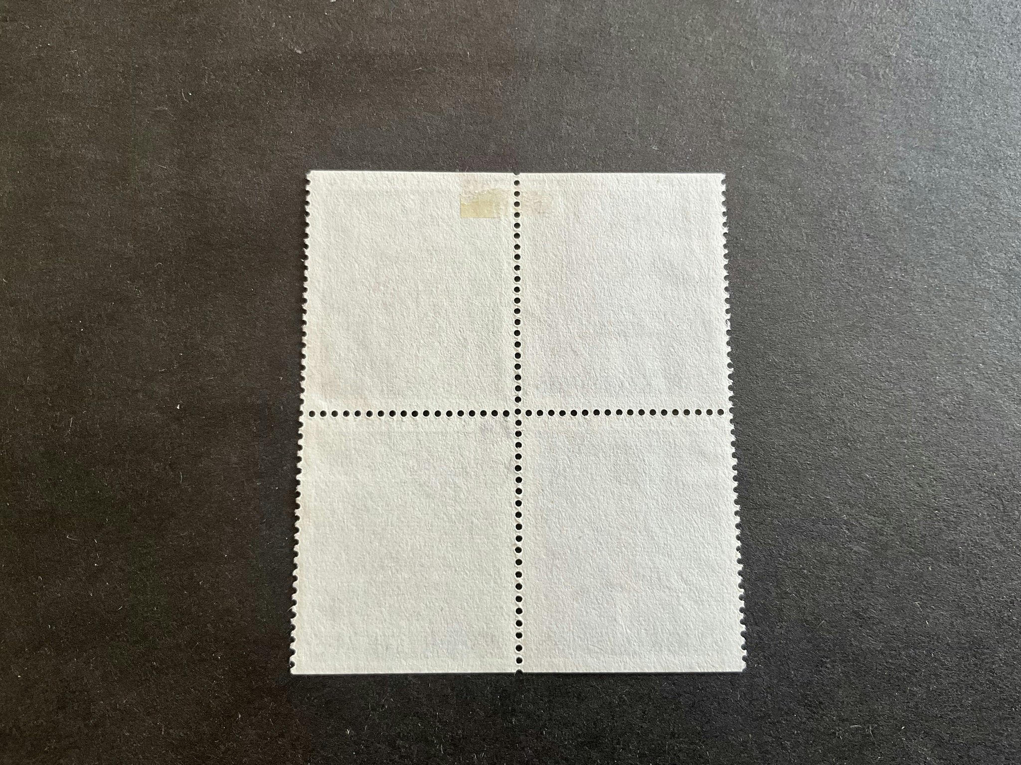 Riksregalierna facit nr 740+741 i stämplat 4-block