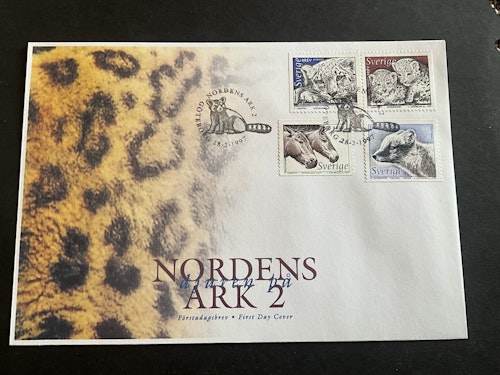 Nordens Ark 2 facit nr 2005-2008 FDC