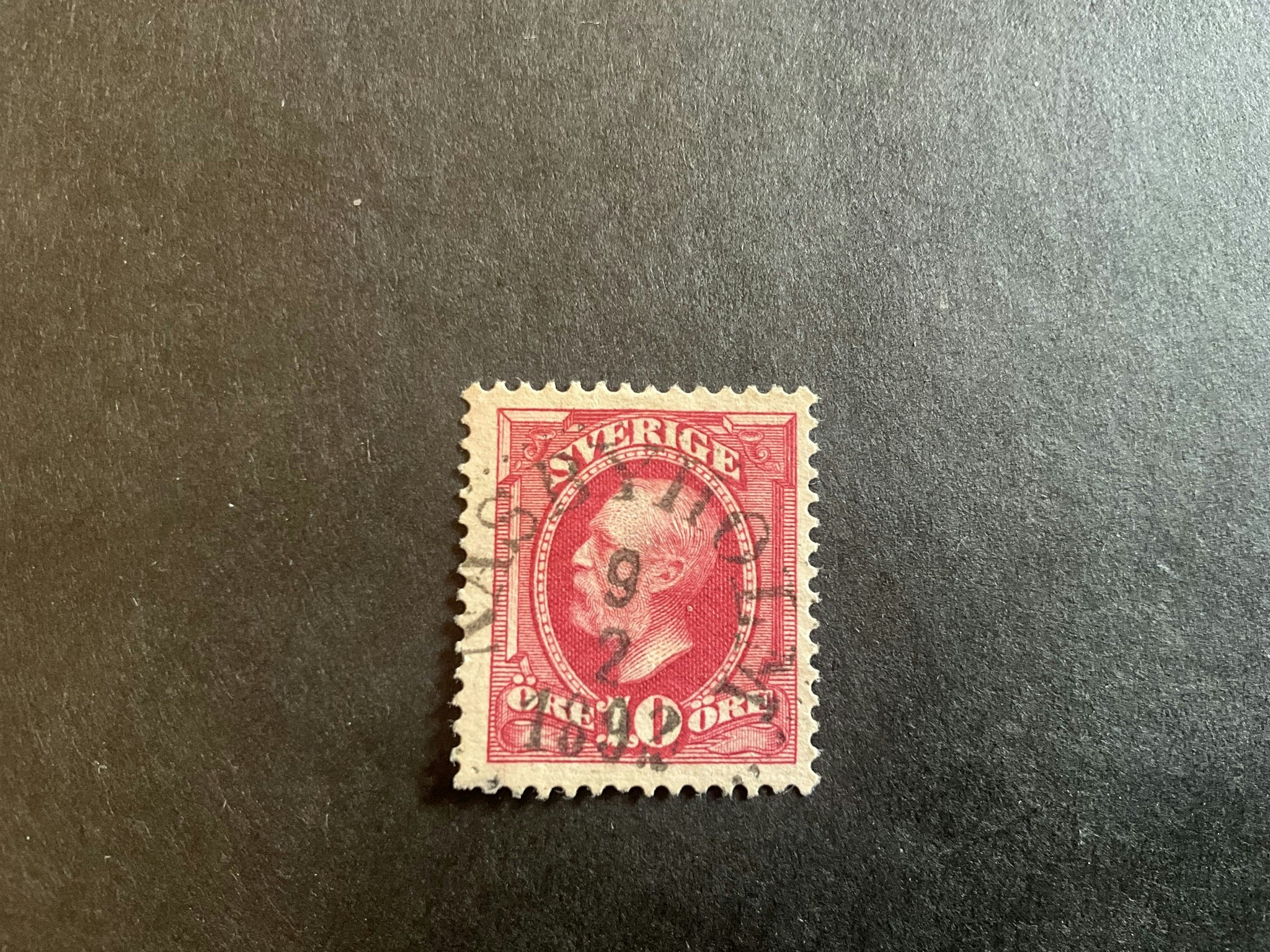 Oscar II facit 54 praktstämplat NÄSBYHOLM