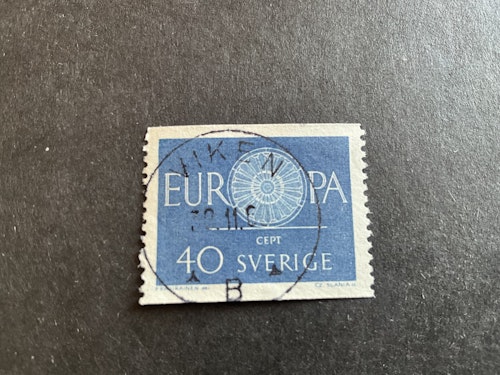 Europa I facit 517 praktstämplat/lyxstämplat VIKEN