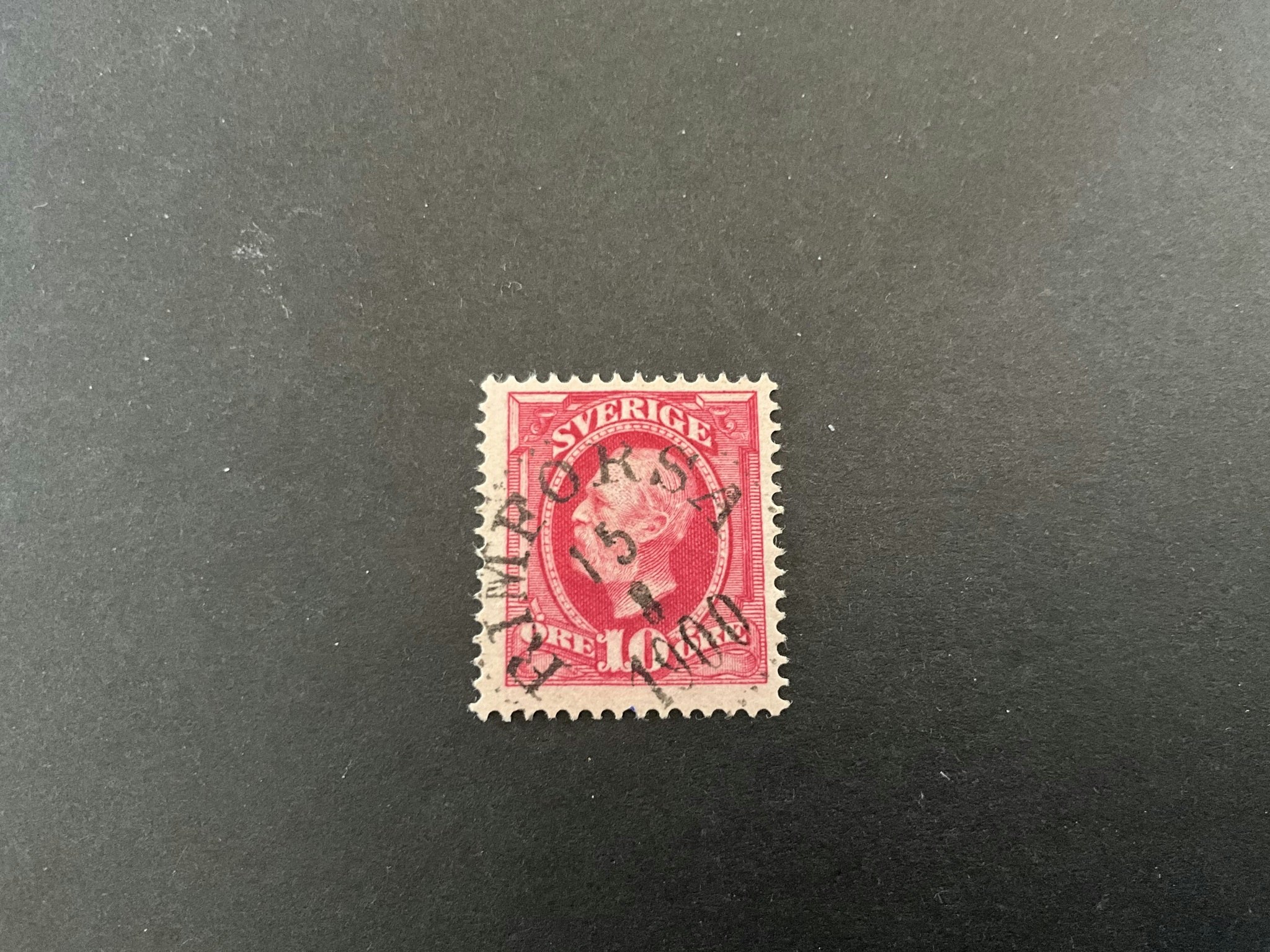 Oscar II facit 54 praktstämplat RIMFORSA