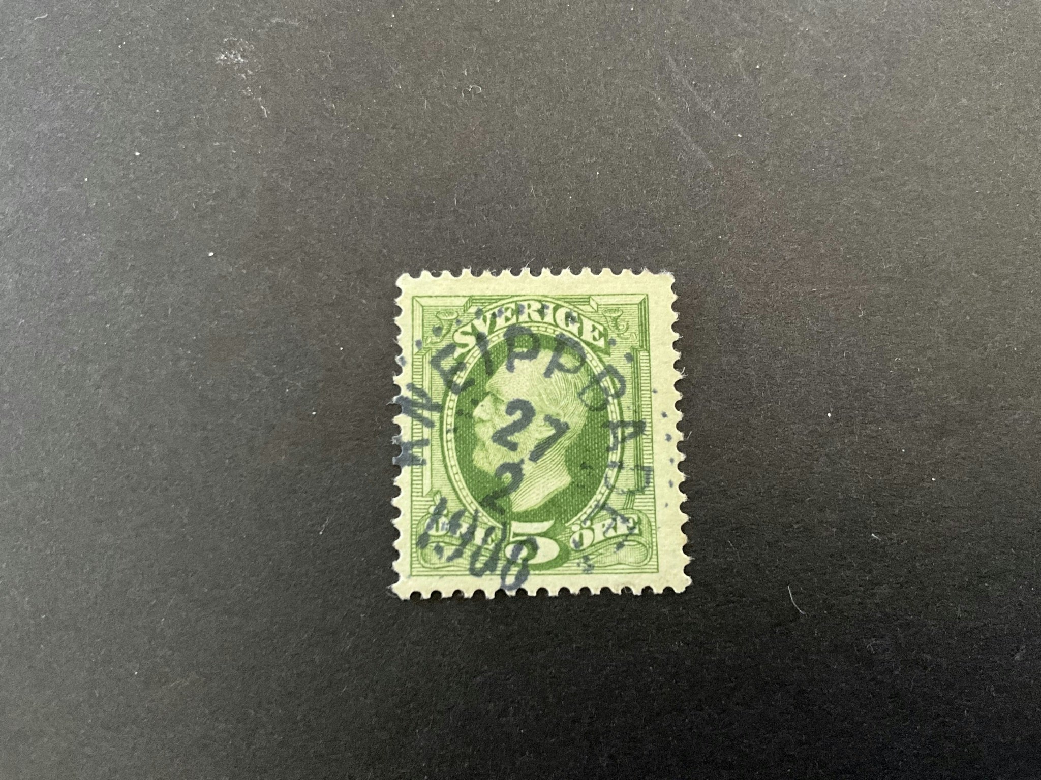 Oscar II facit 52 praktstämplat KNEIPPBADEN