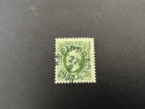 Oscar II facit 52 praktstämplat KNEIPPBADEN