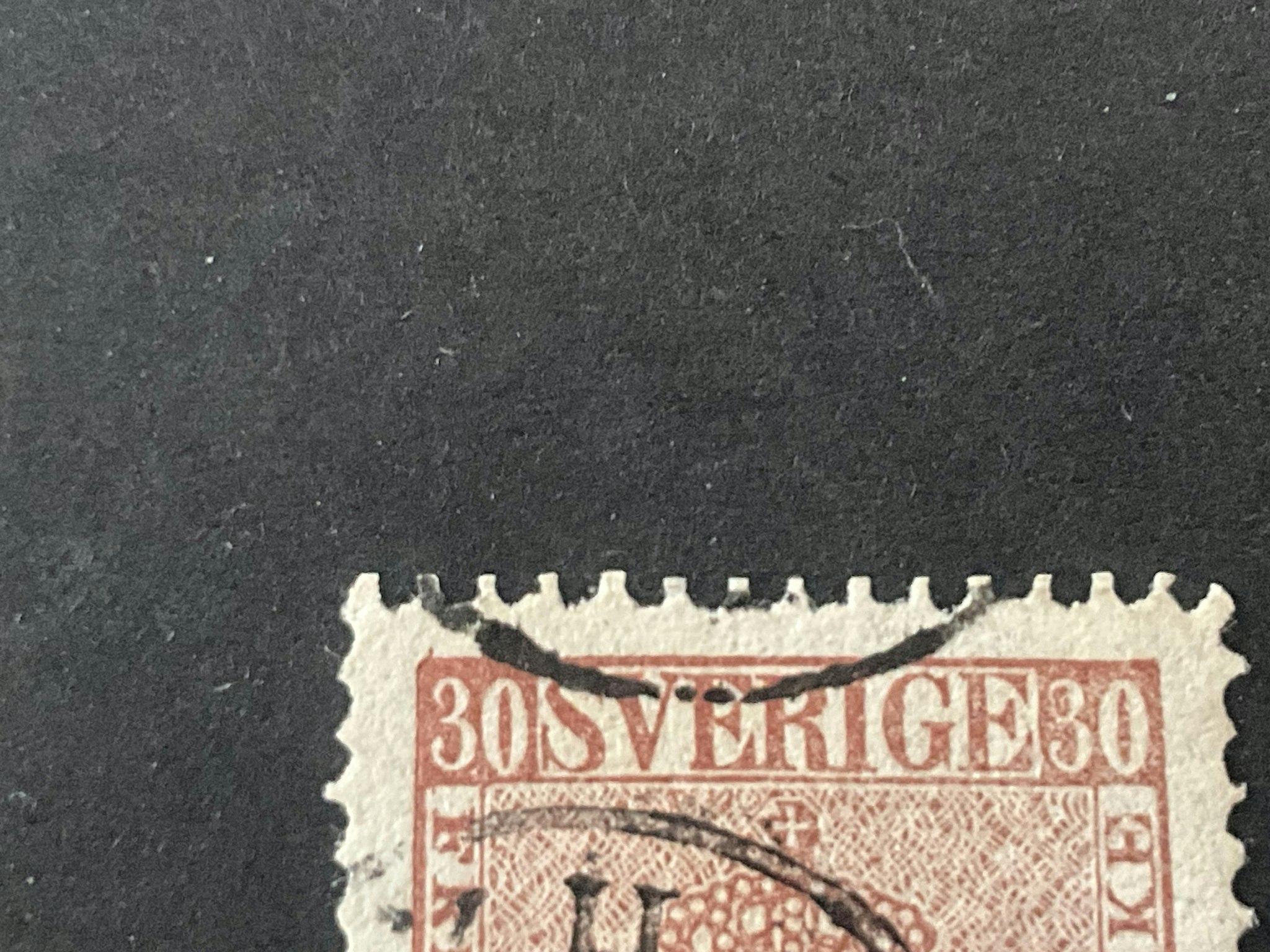 Vapentyp facit nr 11 med markering i pvre vänster hörn