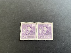 Berzelius facit nr 320 CB postfriskt par