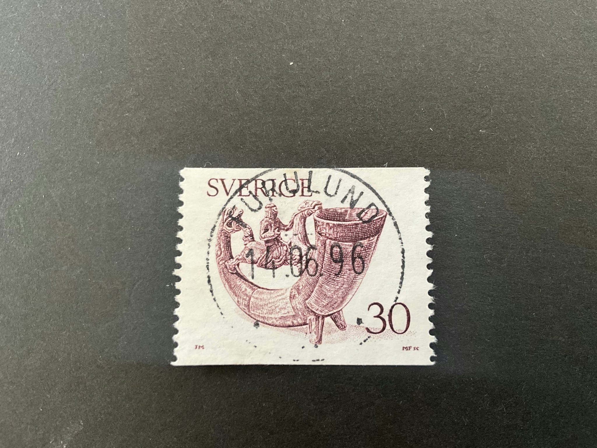 Dryckeshorn lyxstämplat FURULUND