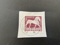 Forntida konst facit 816 B2 praktstämplat på klipp FURULUNDS STATION, sista dag