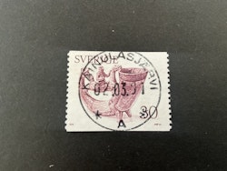 Dryckeshorn facit 973 lyxstämplat KAINULASJÄRVI
