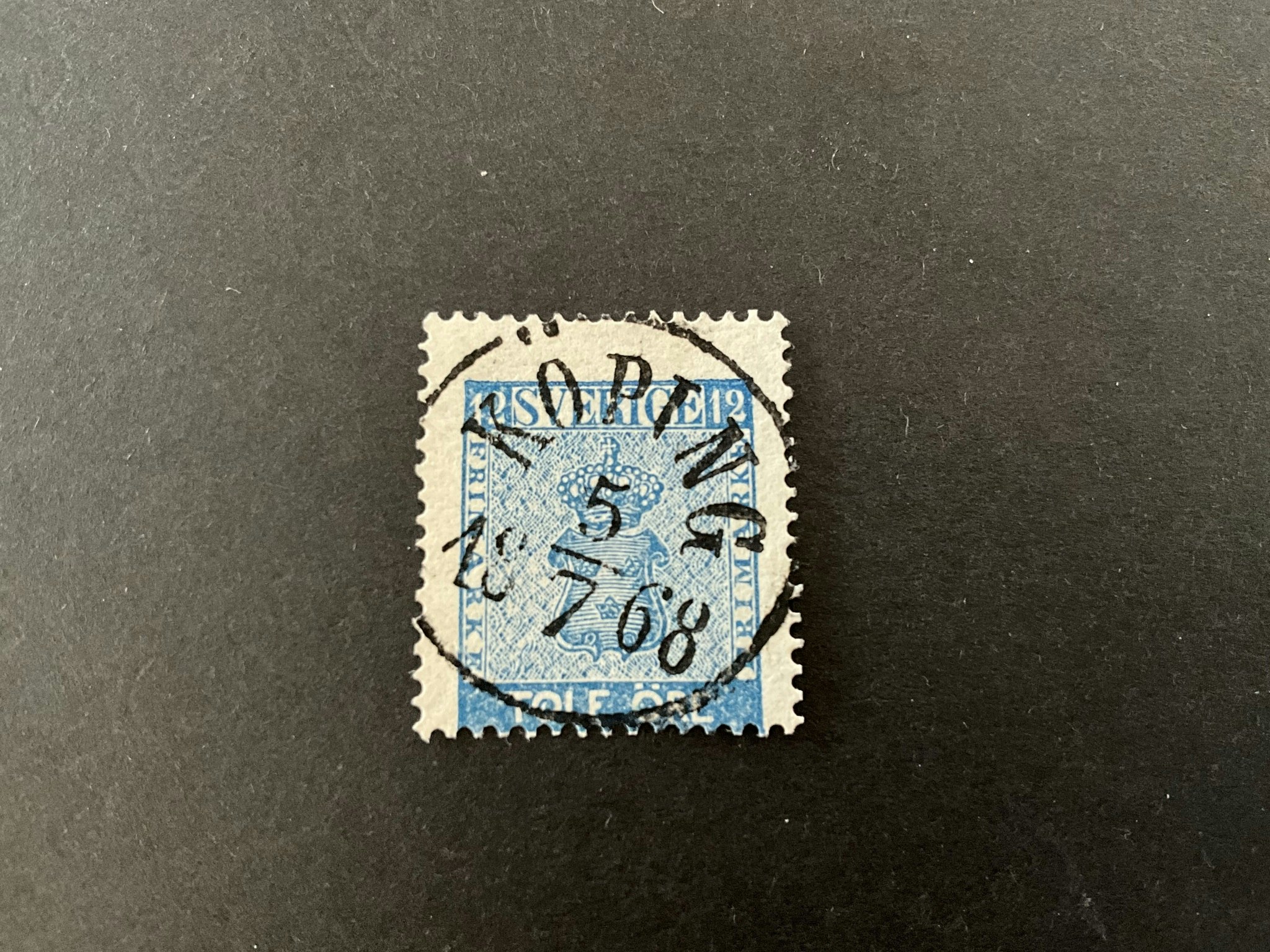 Vapentyp facit nr 9 praktstämplat KÖPING