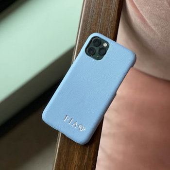 Baby Blue deksel med navn