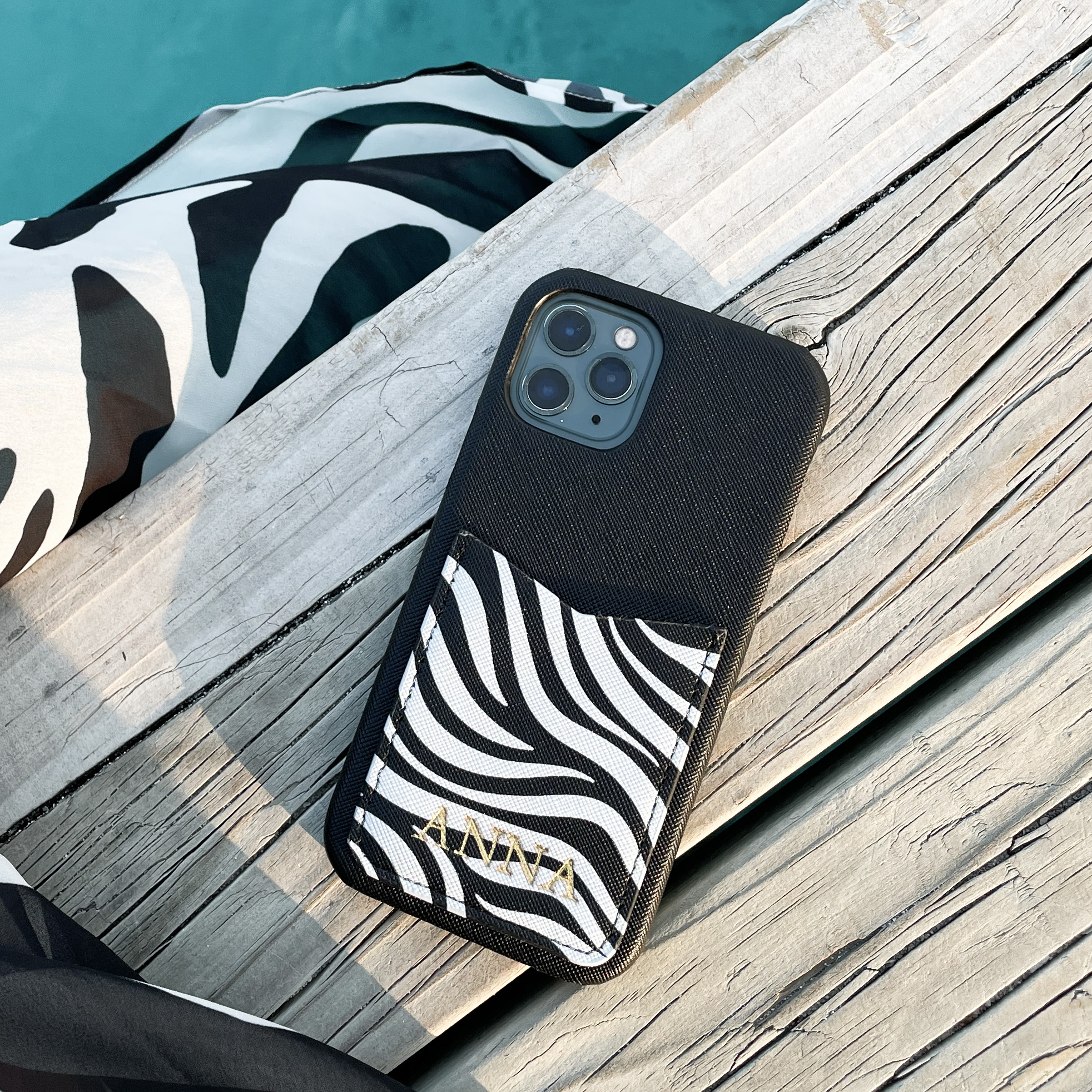 Zebra - Deksel till iPhone