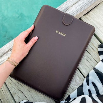 Dark Brown laptop case