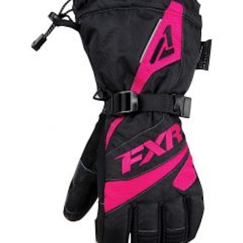 FXR Fusion Fingerhandske, Black/Fuchsia