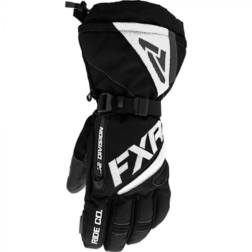 FXR Fuel Skoterhandskar 22 Black/White