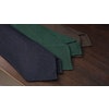 Solid Silk Grenadine Grossa Tie - Untipped - Navy Blue