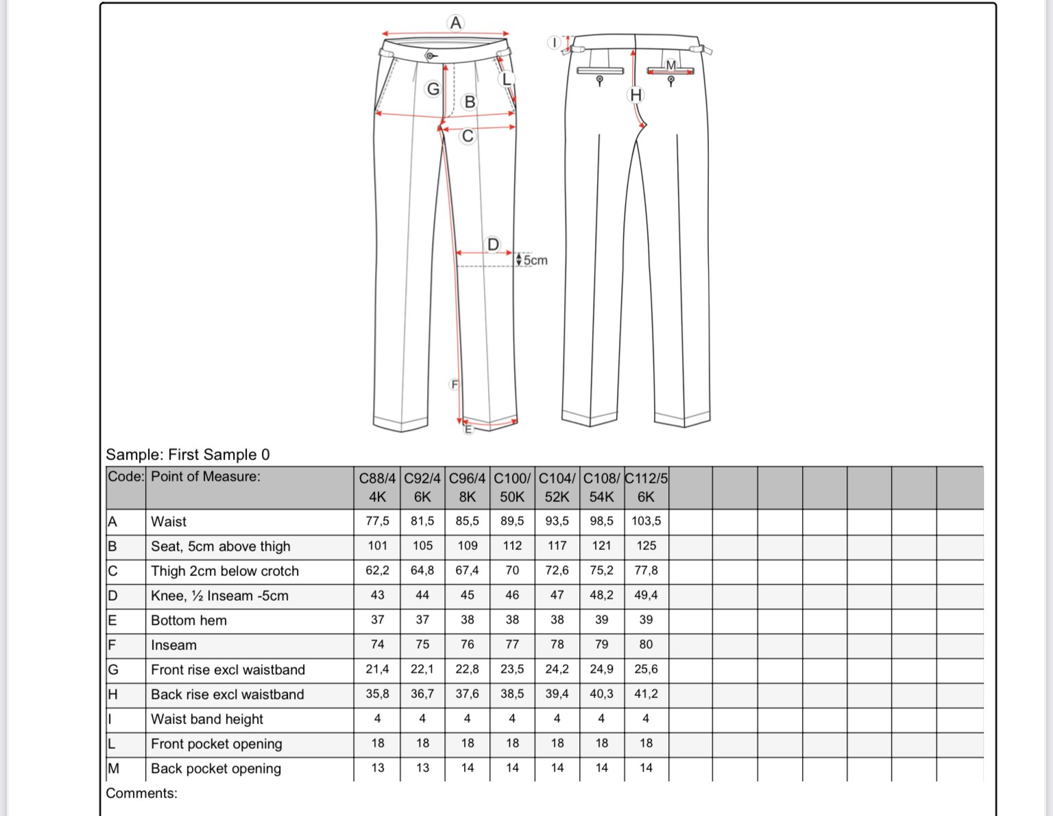 Solid High Waist Flannel Trousers - Off White