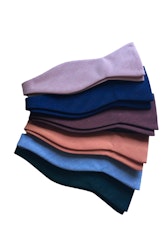 Solaro Cotton/Wool Bow Tie - Light Blue