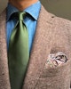 Solid Silk Tie - Untipped - Green