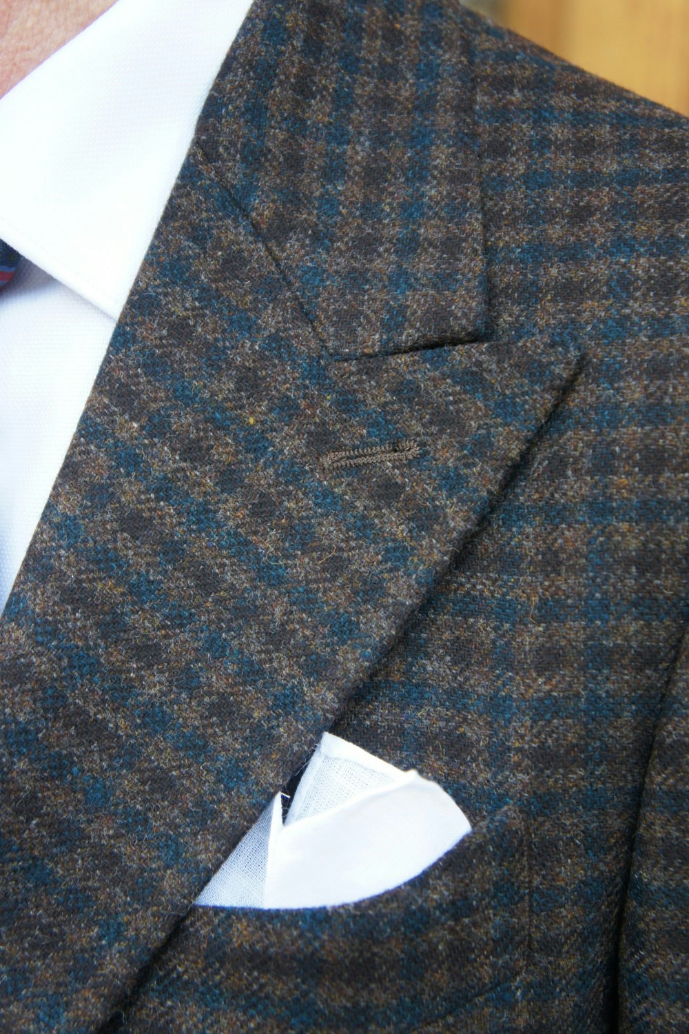 Check Jacket - Brown (Only size 54 left!)