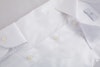 klassisk vit bomullskjorta med cutaway krage