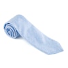 Solid Cotton Tie - Light Blue