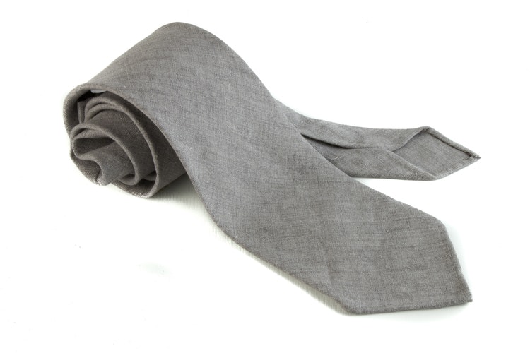 Linen Solid Untipped - Grey