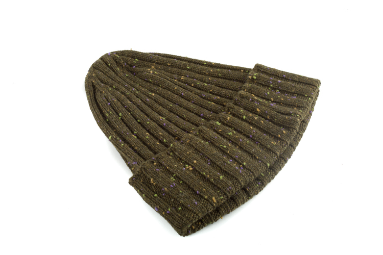 Cap Wool Donegal - Olive Green