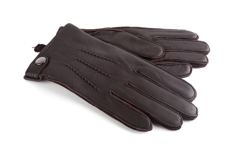 Leather Gloves - Brown - Granqvist - Ties, shirts and accessories