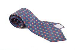 Madder Medallion Untipped - Navy Blue/Yellow/Red/Turquoise