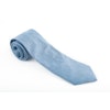 Solid Cotton/Silk Tie - Light Blue