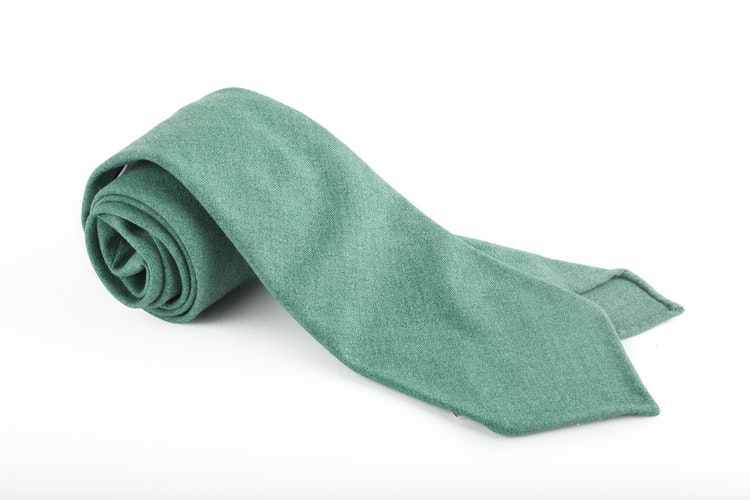 Linen Silk Cotton Untipped Solid - Green