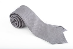 Textured Silk Untipped Solid - Grey