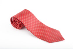 Catena Vintage Silk Tie - Red