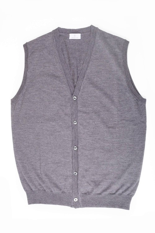 Vest Merino - Grey