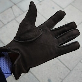 Suade Gloves - Brown