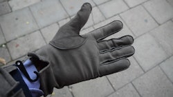 Suede Gloves - Grey