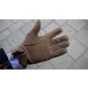 Suede Gloves - Beige