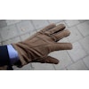 Suede Gloves - Beige