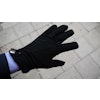 Suede Gloves - Black