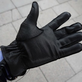 Leather Gloves - Black