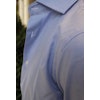 Dogtooth Twill Shirt - Cutaway - Mid Blue/White