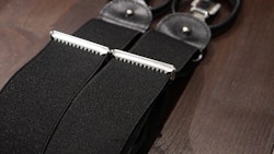 Solid Suspenders Stretch - Black